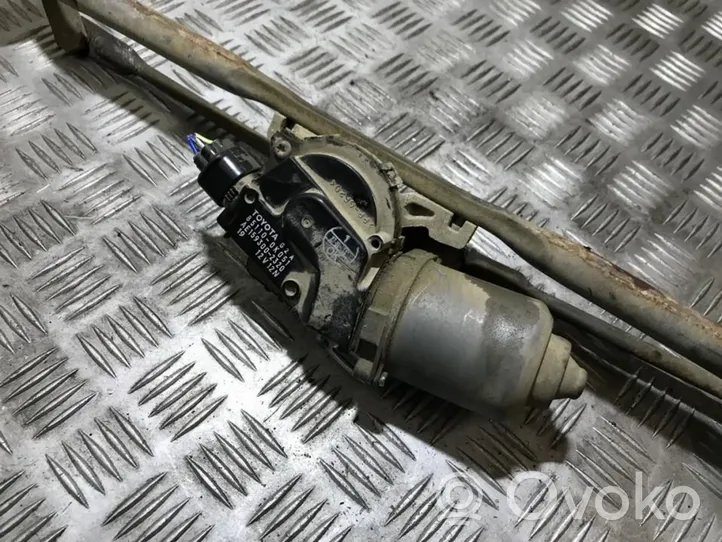 Toyota Hilux (AN10, AN20, AN30) Front wiper linkage and motor 