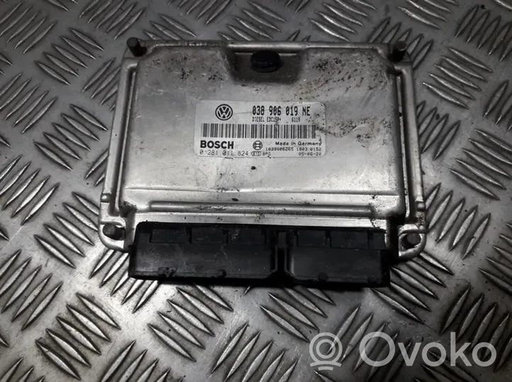 Seat Ibiza III (6L) Sterownik / Moduł ECU 038906019ne