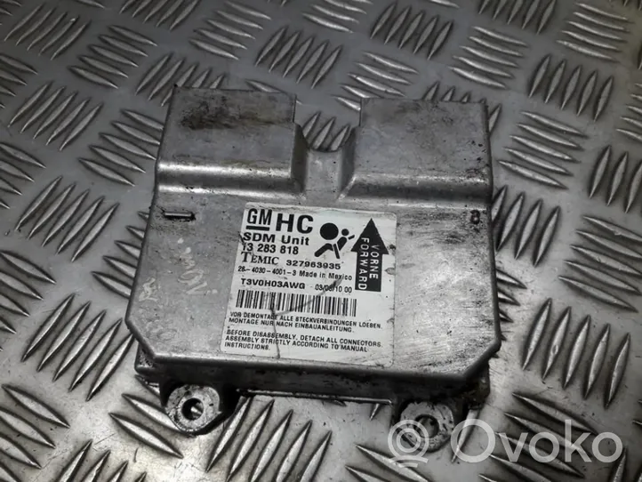 Opel Corsa D Module de contrôle airbag 13283818