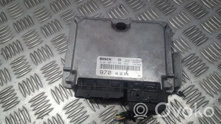 Saab 9-3 Ver1 Sterownik / Moduł ECU 0281001617