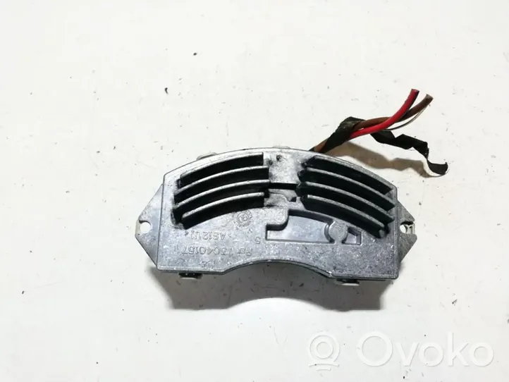 BMW 1 E81 E87 Résistance moteur de ventilateur de chauffage 985464fh