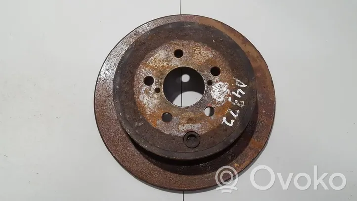 Subaru Legacy Disque de frein arrière neventiliuojamas