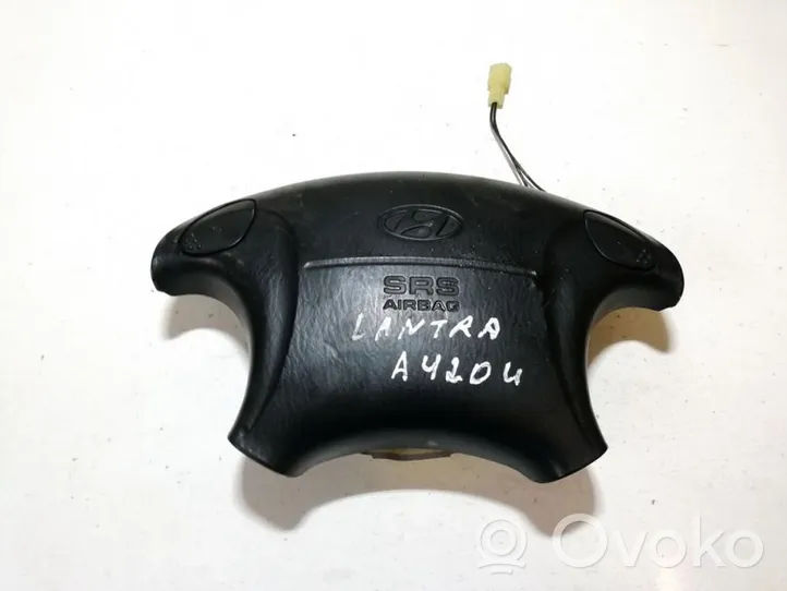 Hyundai Lantra II Poduszka powietrzna Airbag kierownicy 5690029110