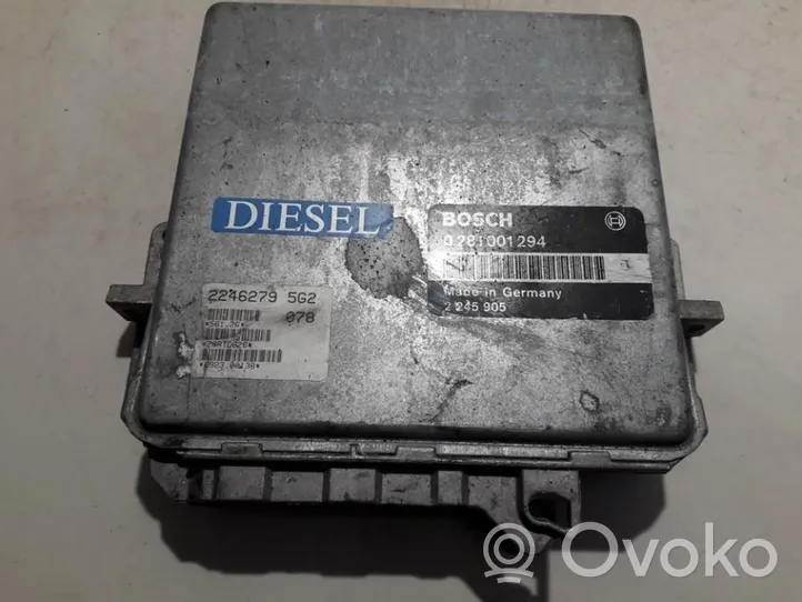 BMW 5 E39 Sterownik / Moduł ECU 0281001294