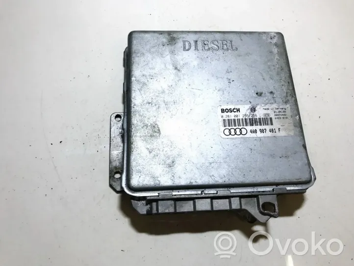 Audi A6 S6 C4 4A Variklio valdymo blokas 0281001255