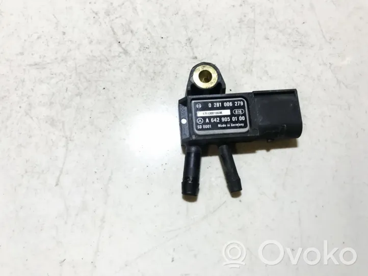 Mercedes-Benz C W203 Abgasdrucksensor Differenzdrucksensor 0281006279