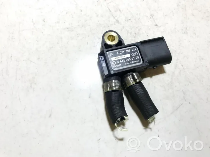 Mercedes-Benz CLA C117 X117 W117 Abgasdrucksensor Differenzdrucksensor 0281006214