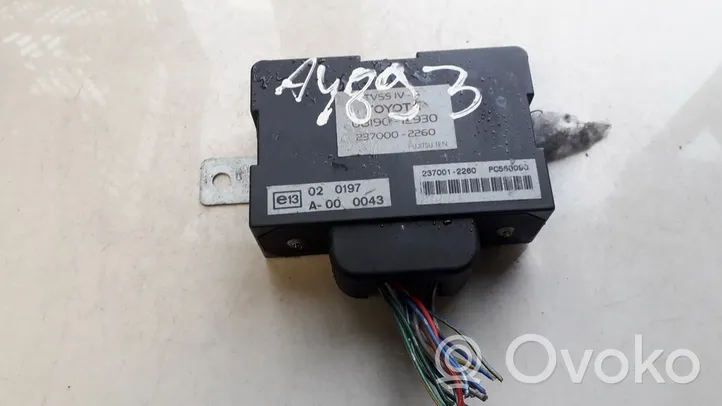 Toyota RAV 4 (XA20) Boîtier module alarme 0819012930