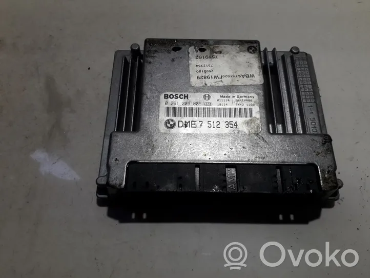 BMW 3 E46 Sterownik / Moduł ECU 0261209005