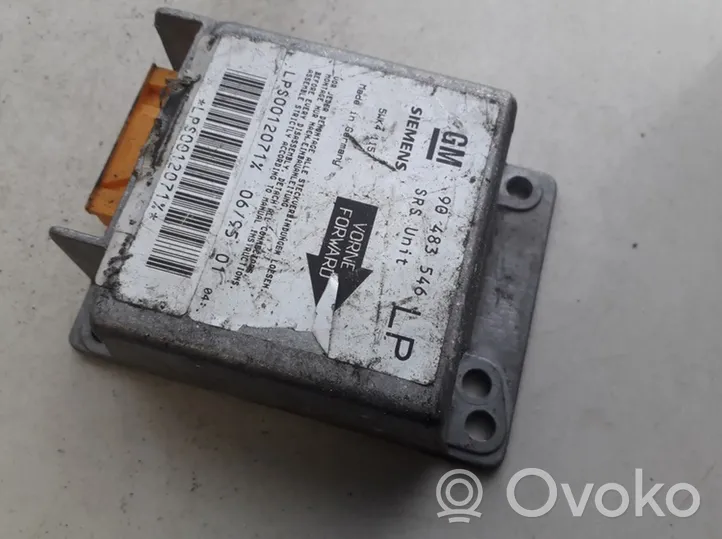 Opel Tigra A Module de contrôle airbag 90483546