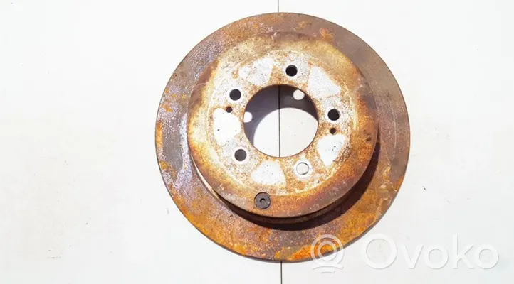 Mitsubishi Outlander Rear brake disc neventiliuojamas