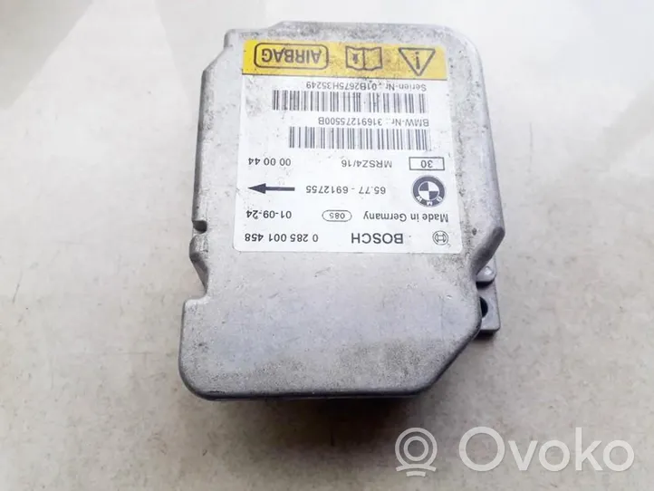 BMW 3 E46 Module de contrôle airbag 65776912755