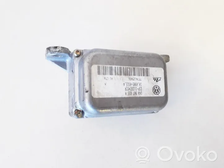 Audi A3 S3 8P ESP (elektroniskās stabilitātes programmas) sensors (paātrinājuma sensors) 1k0907655a