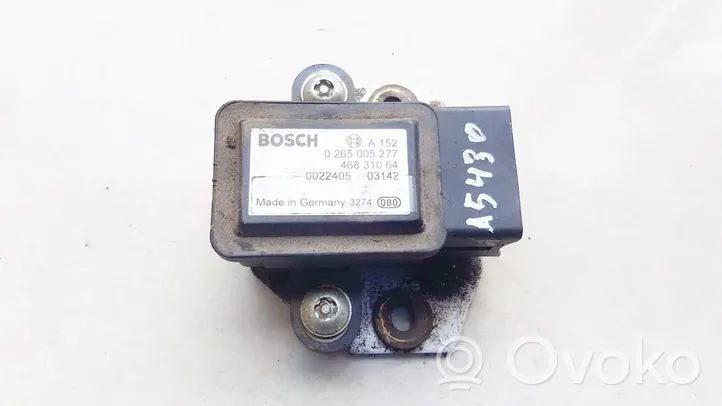 Alfa Romeo 156 Sensore di imbardata accelerazione ESP 0265005277