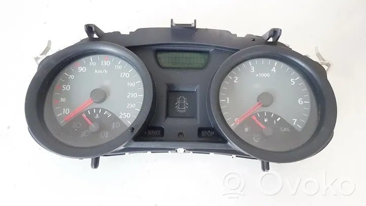 Renault Megane II Tachimetro (quadro strumenti) 8200292046