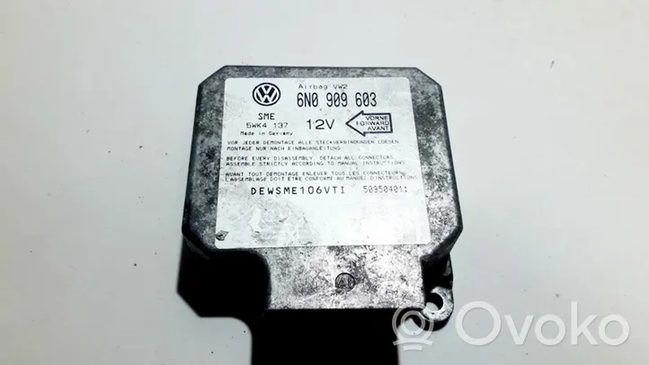 Volkswagen PASSAT B4 Turvatyynyn ohjainlaite/moduuli 6n0909603