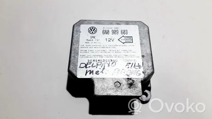 Volkswagen Sharan Sterownik / Moduł Airbag 6n0909603