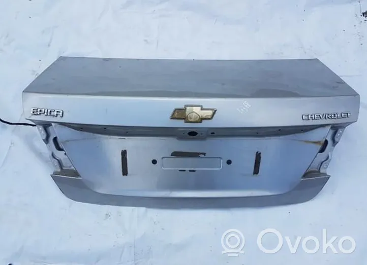 Chevrolet Epica Tailgate/trunk/boot lid sidabrinis