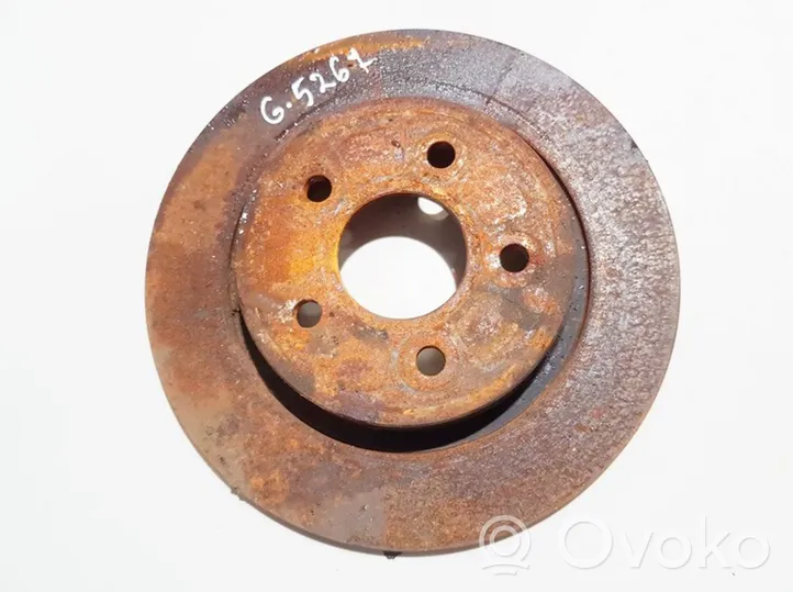 Volvo C30 Rear brake disc neventiliuojamas