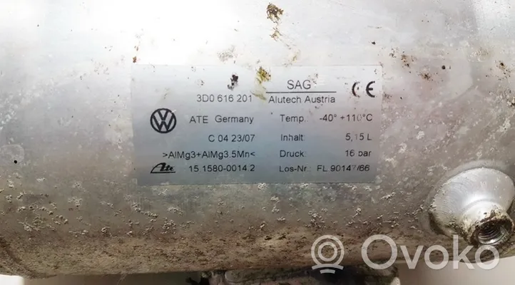 Volkswagen Phaeton Podciśnieniowy zbiornik powietrza 3d0616201