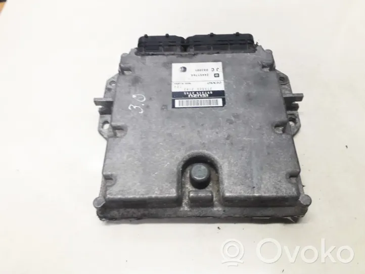 Opel Vectra C Engine control unit/module 2758002183