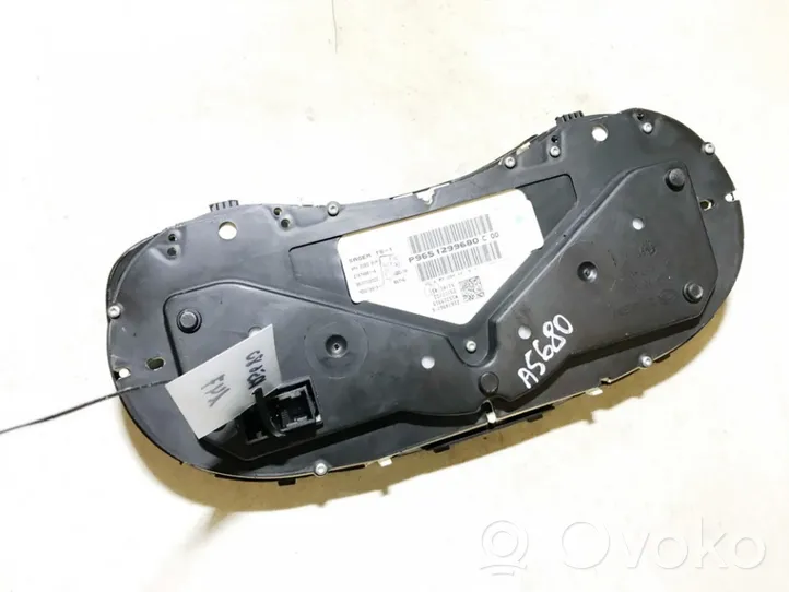 Peugeot 307 Tachimetro (quadro strumenti) 9651299680