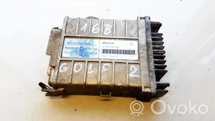 Volkswagen Jetta II Engine control unit/module 0285007061