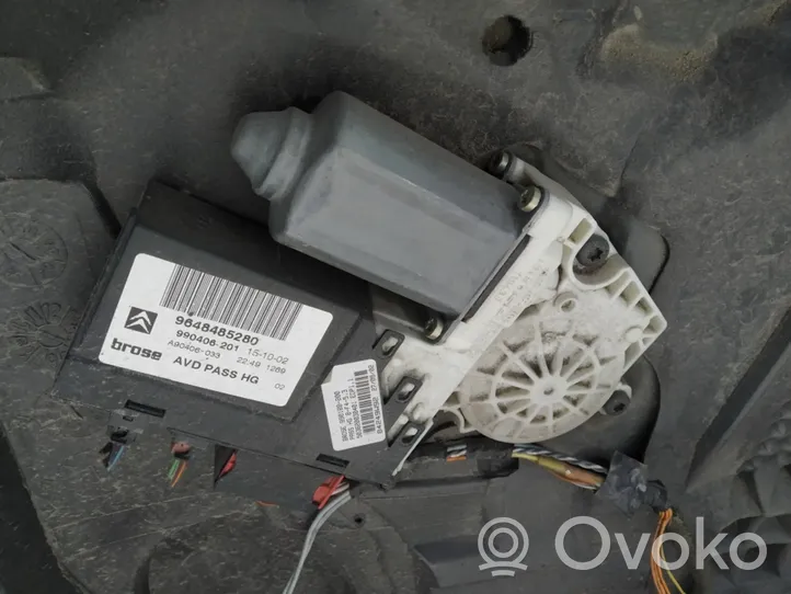 Citroen C5 Moteur de lève-vitre de porte avant 9648485280