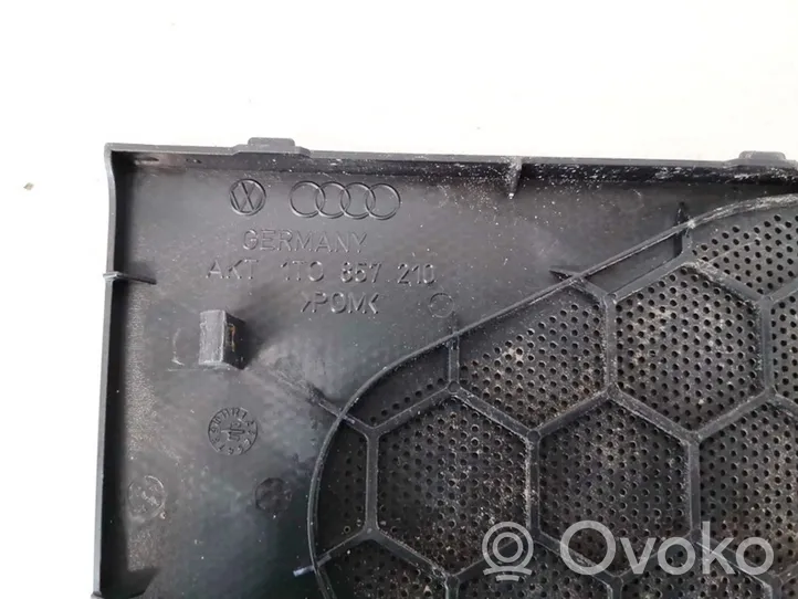 Volkswagen Touran I Grilles/couvercle de haut-parleur latéral 1t0857210