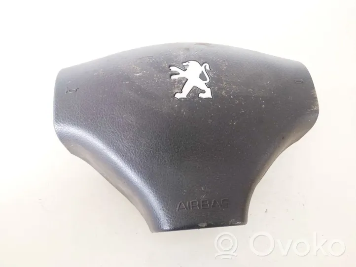 Peugeot 206 Poduszka powietrzna Airbag kierownicy 96441166zr