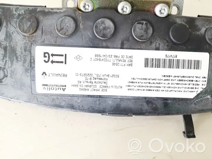 Renault Safrane Sėdynės oro pagalvė 7700416401