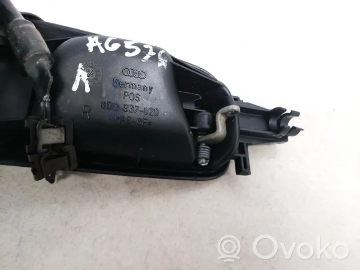 Audi A4 S4 B5 8D Maniglia interna per portiera anteriore 8D0837020