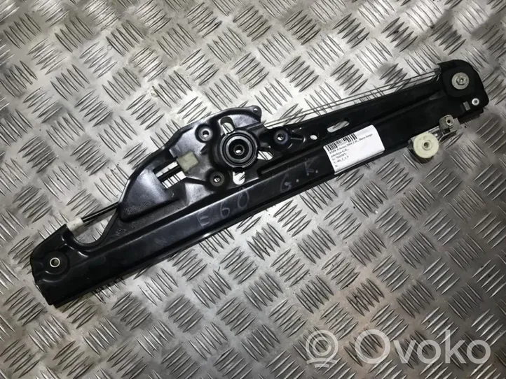 BMW 5 E60 E61 Mécanisme de lève-vitre avec moteur 7034387s