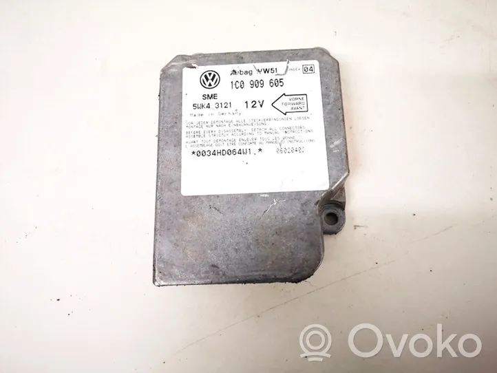 Volkswagen Sharan Centralina/modulo airbag 1c0909605