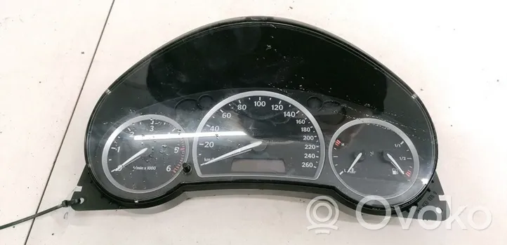 Saab 9-3 Ver2 Speedometer (instrument cluster) 0263625115