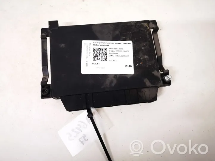 Mercedes-Benz C W203 Module de contrôle de boîte de vitesses ECU a0325454332