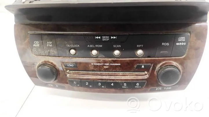 Honda FR-V Radio/CD/DVD/GPS-pääyksikkö 58035026