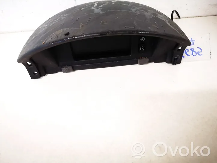 Opel Corsa C Monitori/näyttö/pieni näyttö 009164455