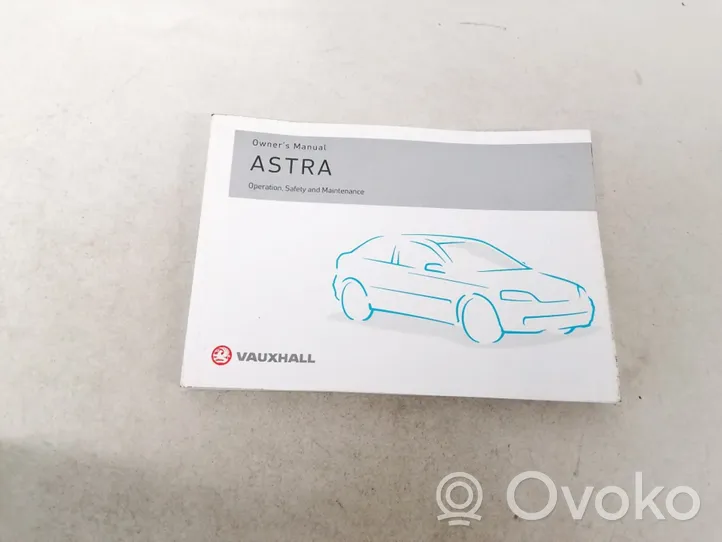 Opel Astra G Carnet d'entretien d'une voiture 