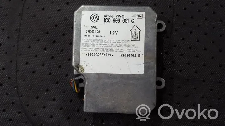 Volkswagen Bora Turvatyynyn ohjainlaite/moduuli 1c0909601c
