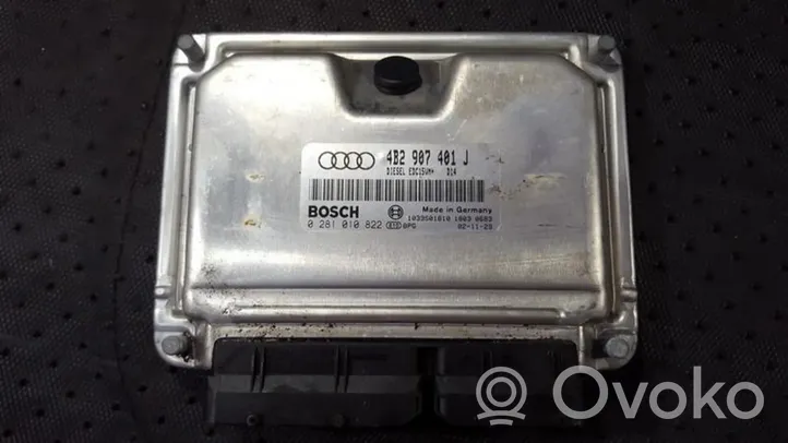 Audi A6 S6 C5 4B Variklio valdymo blokas 4b2907401j