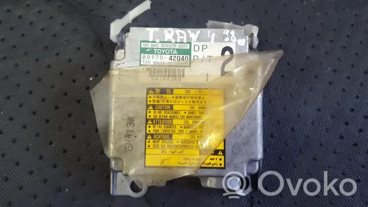 Toyota RAV 4 (XA10) Sterownik / Moduł Airbag 8917042040