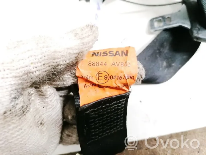 Nissan Primera Cintura di sicurezza posteriore 88844AV800