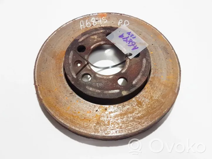 Volkswagen Polo IV 9N3 Front brake disc ventiliuojamas