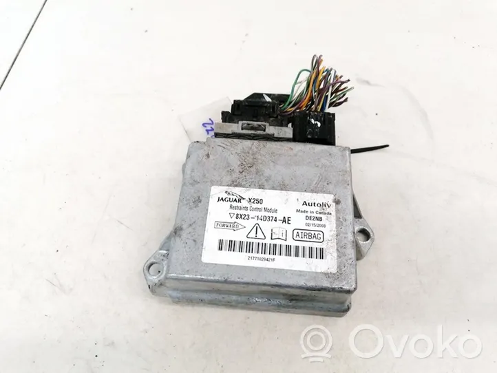 Jaguar XF Airbag control unit/module 8X2314D374AE