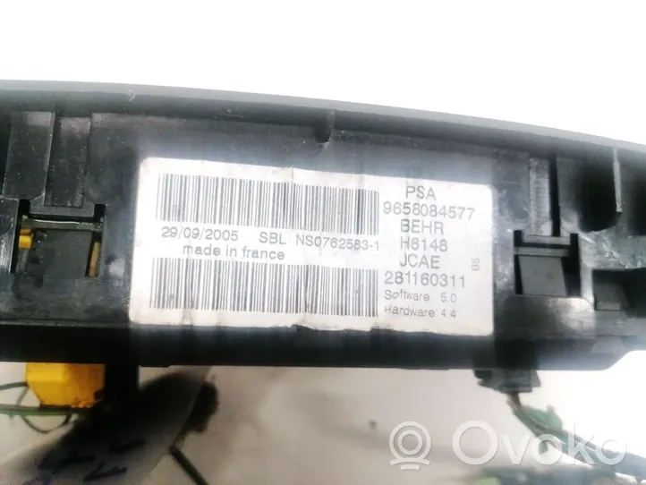 Citroen C4 I Screen/display/small screen 9658084577