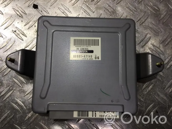 Toyota Prius (XW20) Sterownik / Moduł ECU 8998147140