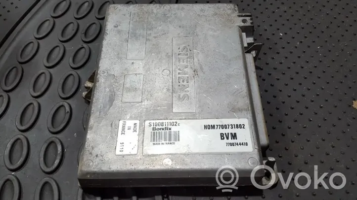 Renault 19 Sterownik / Moduł ECU 7700731802