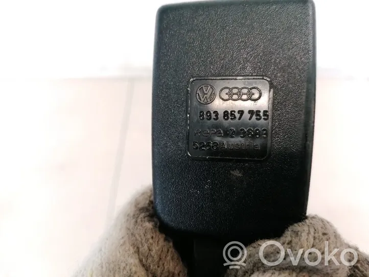 Audi 80 90 B3 Etuistuimen turvavyön solki 893857755