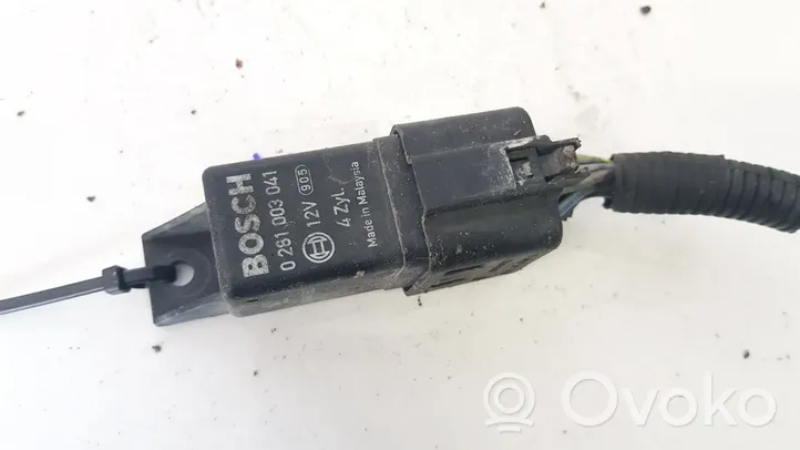 Chevrolet Cruze Glow plug pre-heat relay 0281003041